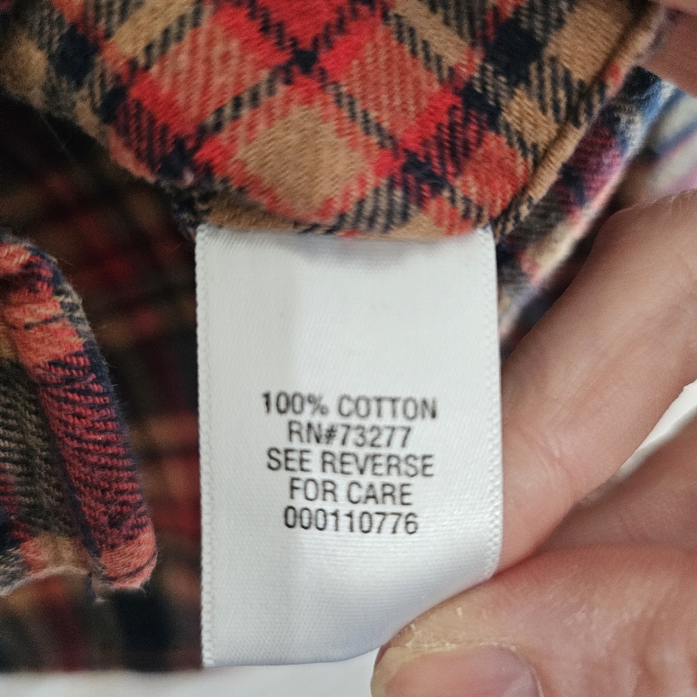 Men's Small Fall Color Button Up - Picture 3 of 6